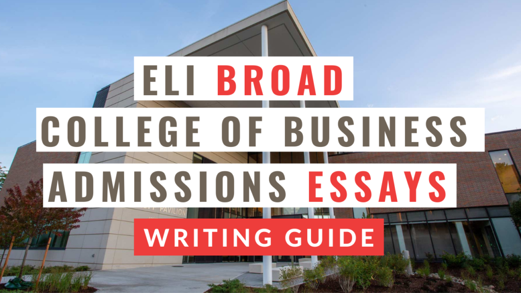 Eli Broad College of Business, Michigan State University