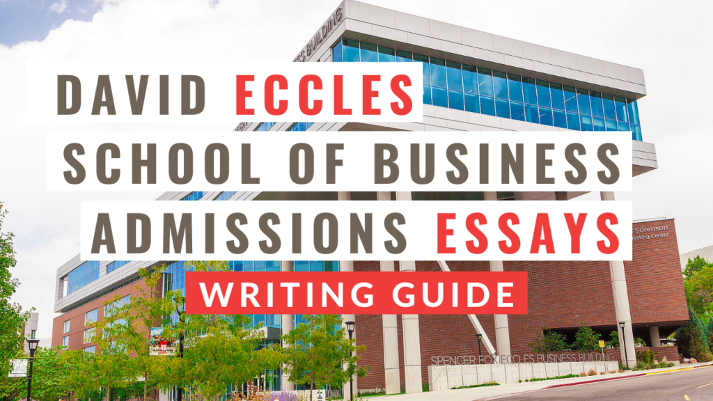 The David Eccles School of Business, University of Utah campus in Salt Lake City-Utah