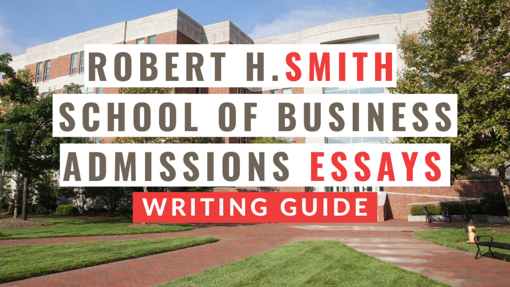 Robert H. Smith School of Business, University of Maryland