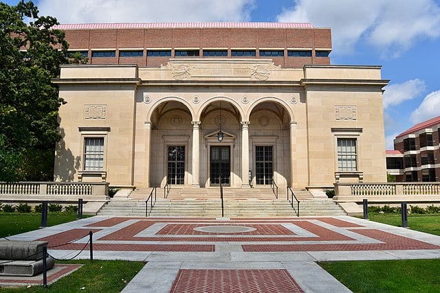 William Clements Library on the campus of University of Michigan