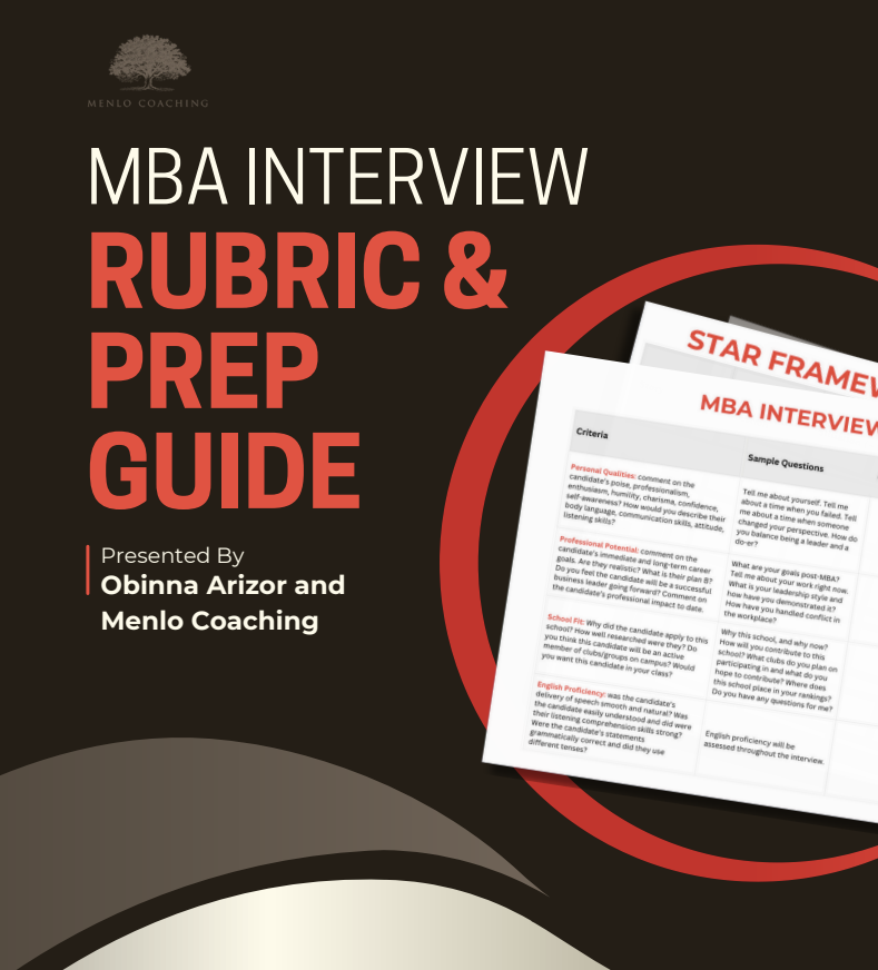 MBA interview rubric & prep guide