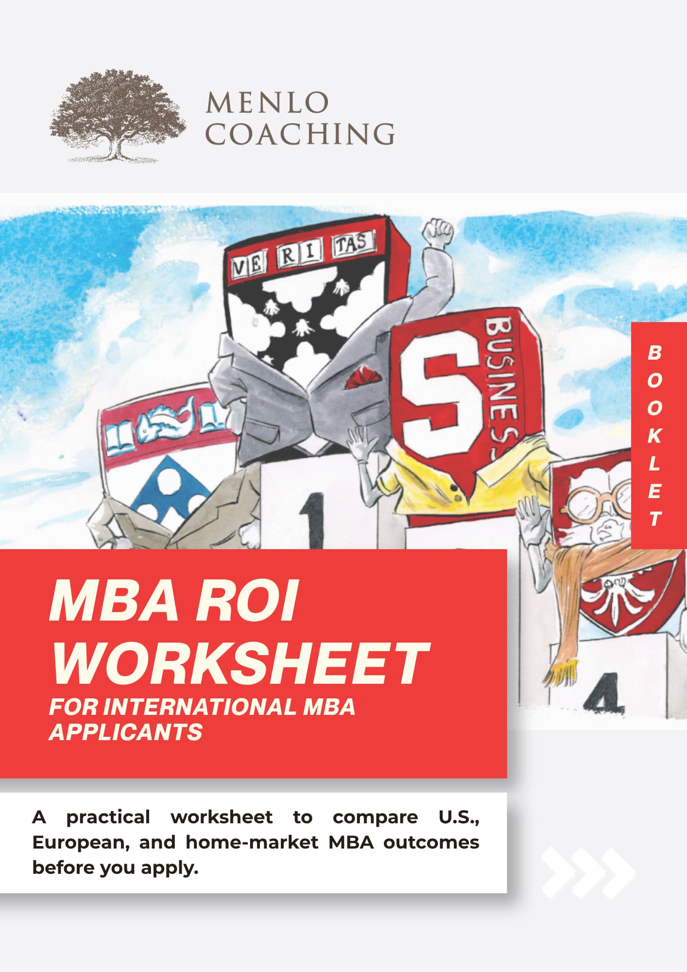 MBA ROI Calculator worksheet for international applicants