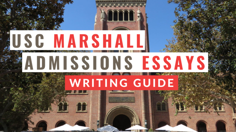 USC Marshall MBA Essays: Tips for 2022-2023