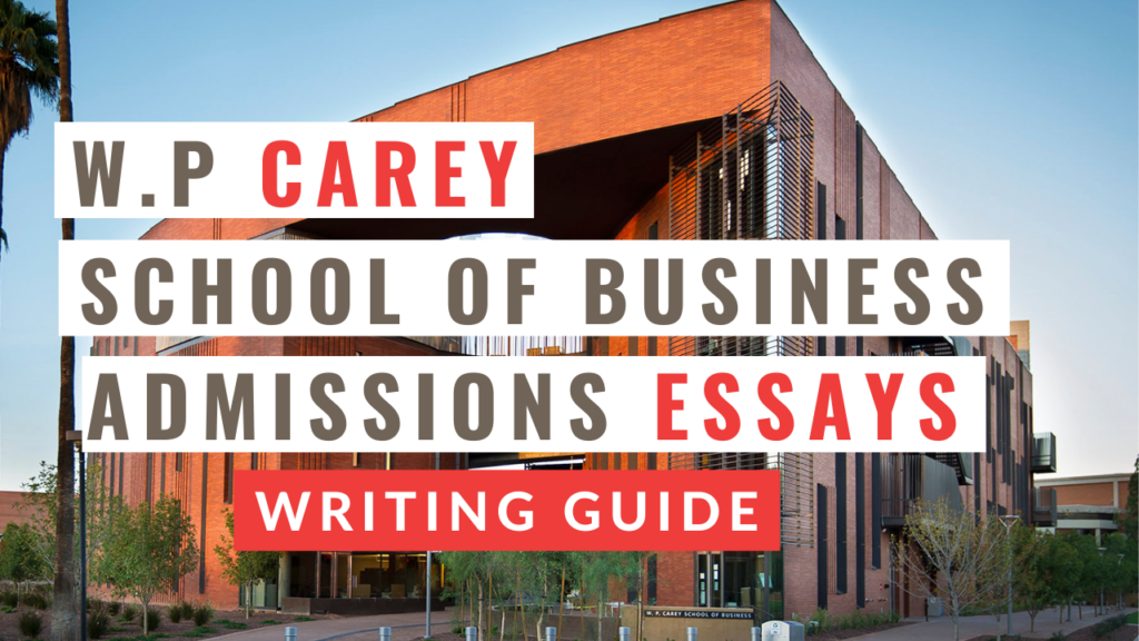 W. P. Carey School of Business, Arizona State University