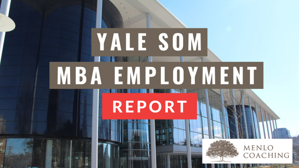 Yale SOM MBA Employment Report
