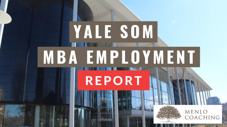 Yale SOM MBA Employment Report: Updated for 2022