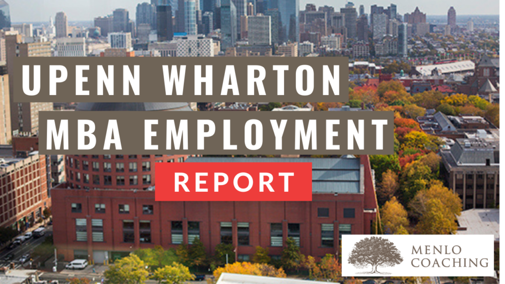 The Wharton School MBA Employment Report