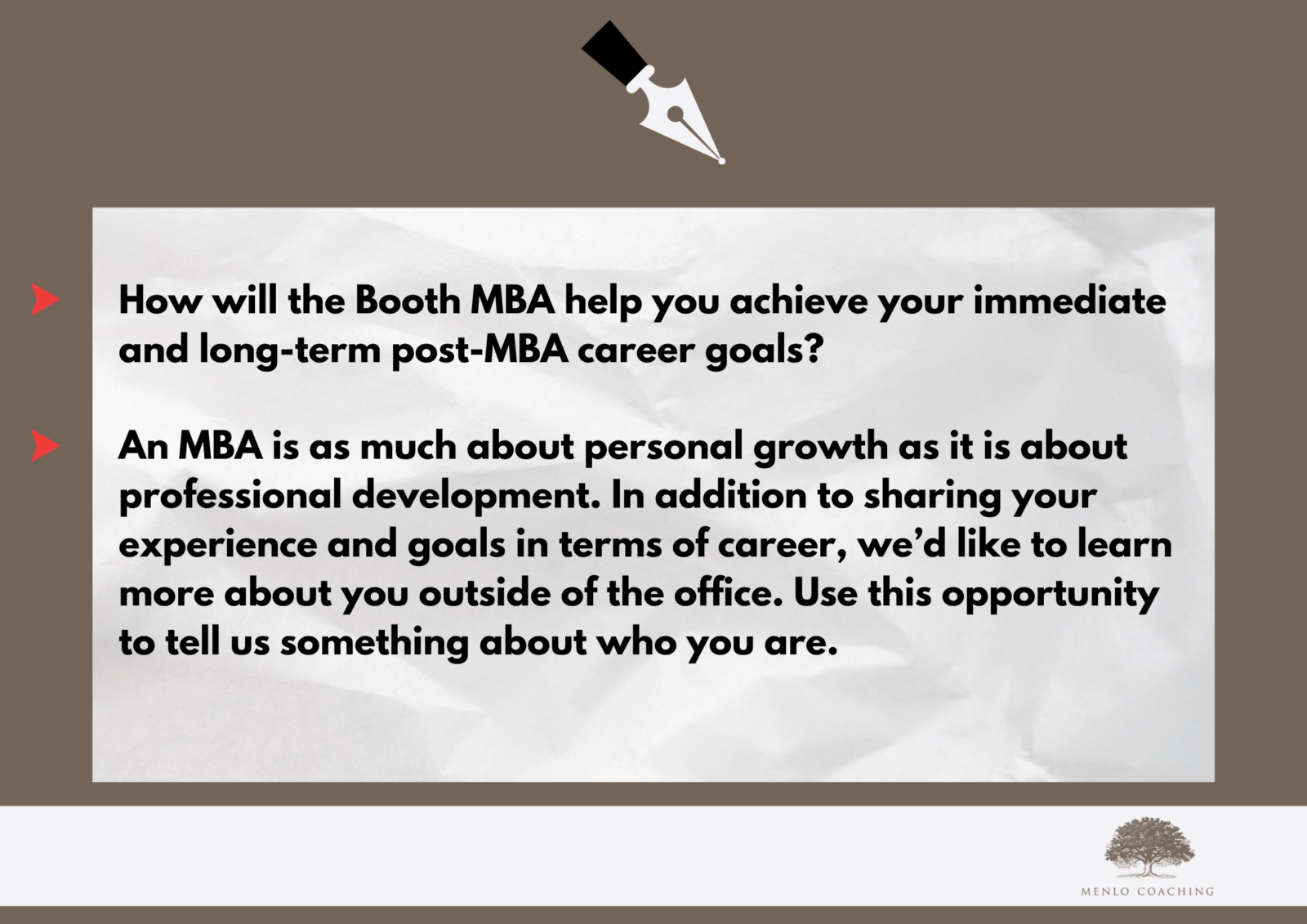 booth mba essays